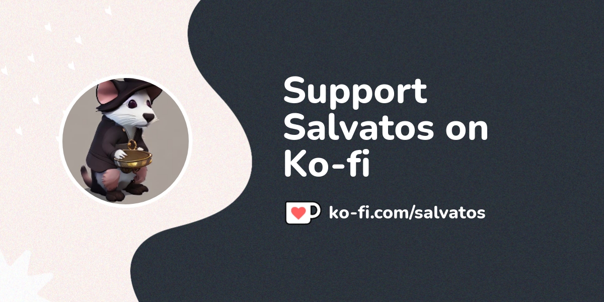 Support me on Ko-fi